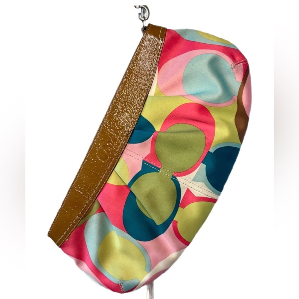 Coach Signature C Sateen Large Wristlet